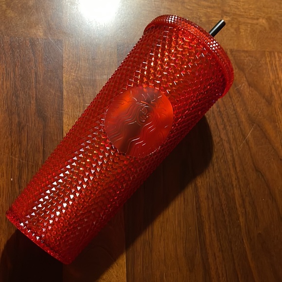 NWT LIMITED EDITION STARBUCKS RUTGERS STUDDED TUMBLER - COLLECTIBLE! - Picture 3 of 5